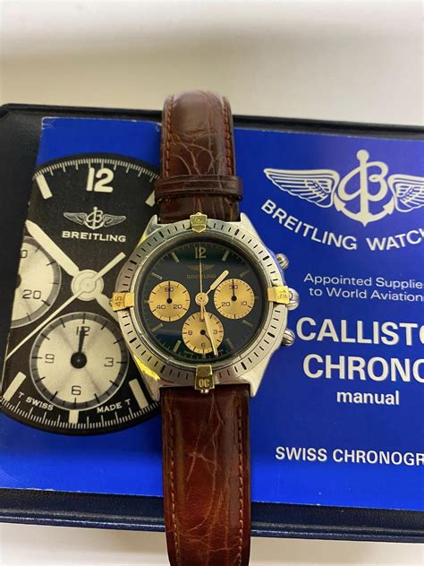 scatola originale breitling oro|Breitling Vintage Scatola Orologi Orologio Scatola Case .